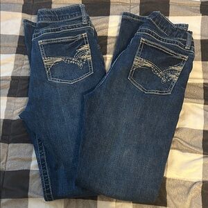 Wrangler Dark Blue Denim Jeans